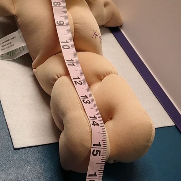 Vintage Cabbage Patch 2015 Long Blonde hair Doll Blue eyes Cottagecore - Picture 9 of 12